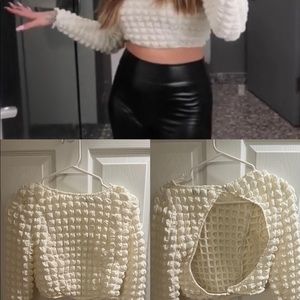 Pretty little thing crop top